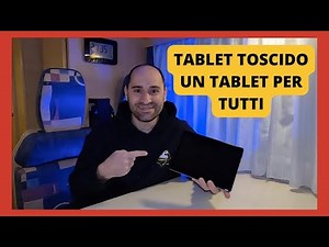 TOSCIDO T-PAD X104 - UN TABLET PER GRANDI E PICCOLI!