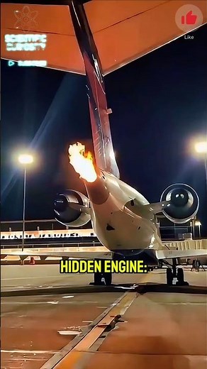 Why Do Planes Blow Fire from the Tail? ✈️ The Secret of the APU Explained