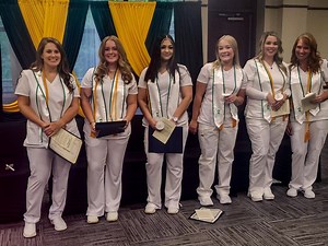 Accelerated Nursing Program graduates in the inaugural class