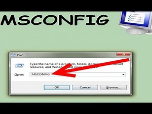 Como usar msconfig