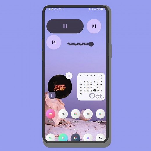 Material U for KWGT - Adaptive android 12 widgets on any device