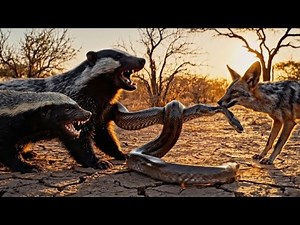 Honey Badger vs Snake | Brutal Jungle Fight Caught on Camera