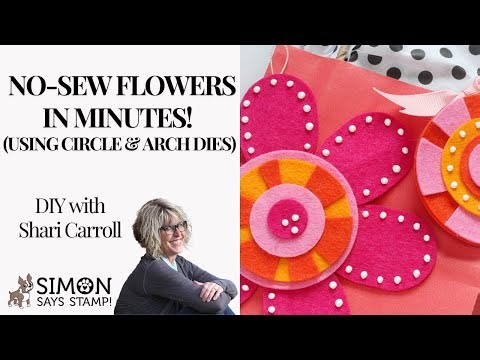 DIY: No-Sew Felt Flowers in Minutes!