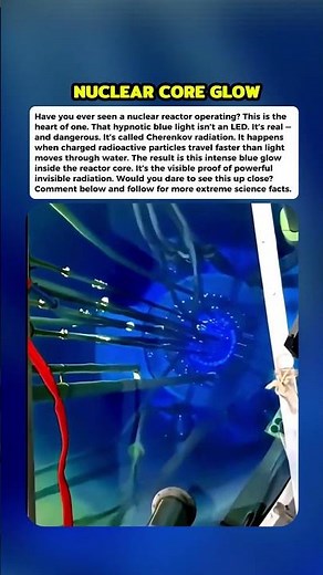 Inside a Working Nuclear Reactor #mistery