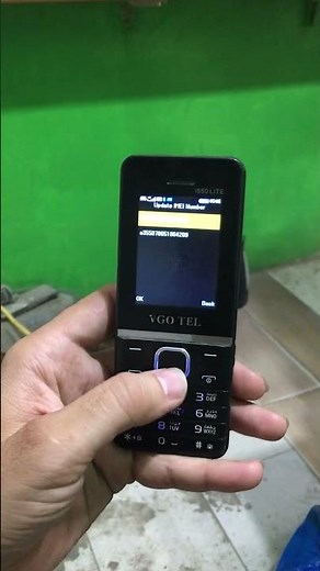VGO TEL Mobile imei Change code how to change mobile imei key pad