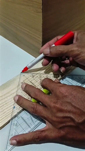 The secret to measuring angles with precision #tips #trick #art #homedecor #woodworking #carpenter