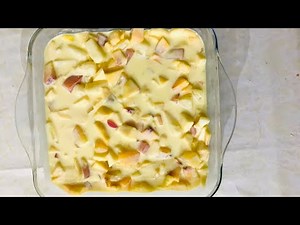 Fruit cocktail delight/easy and quick recipe