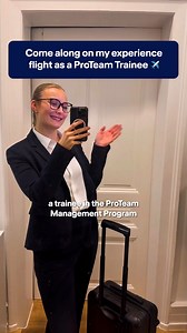 Johanna, our ProTeam trainee, joined a long-haul flight to Buenos Aires and got hands-on experience in Economy and Business Class. Your turn next? Applications open on January 19. #WeAreLufthansaGroup #OurPeopleAreOurBrand #ProTeam | Lufthansa Group Careers