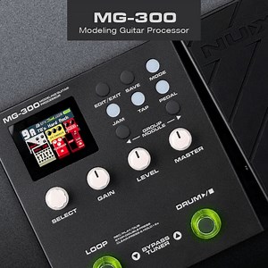 🎸 Unleash your creativity with the NUX MG-300 Multi-Effects Processor! 🎵💥 Experience a whole new world of guitar tones and effects with the NUX MG-300. This powerful multi-effects unit combines an extensive range of amp models, effects, and customizable presets, allowing you to create your signature sound effortlessly. 🔥 Features: ✅ Over 100 high-quality amp models and effects ✅ 13 classic guitar cabinets for authentic tone ✅ Intuitive interface for easy tweaking and customization ✅ Built-in