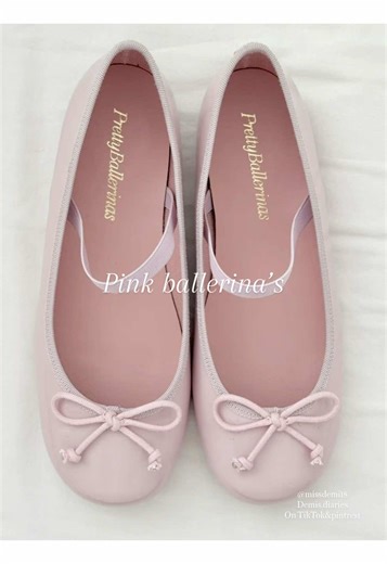 Pink Ballerina Shoes Haul: Coquette Aesthetic Style