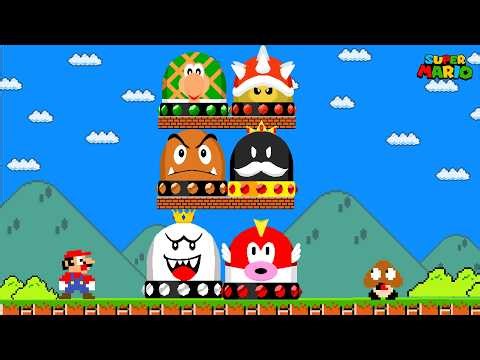 Mario Can MORE Custom Character Switches in Super Mario Bros