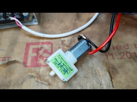 Mini DC Motor Pump Full Test & Working | Powerful DIY Water Pump Project | Electroman virendra