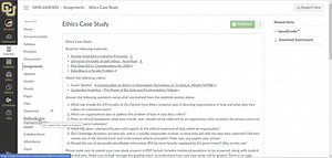 Ethics Case Study Overview