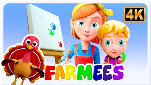 87K views · 662 reactions | Sing along with the 5 Finger Family and more super fun kindergarten rhymes!  From learning ABCs and numbers to colors and shapes, Farmees makes early learning exciting for babies and toddlers. Follow now for fun, music-filled adventures that boost phonics, reading, and listening skills — all through joyful songs and animations! #5FingerFamily #Farmees #KindergartenRhymes #BabySongs #KidsLearning | Farmees | Facebook