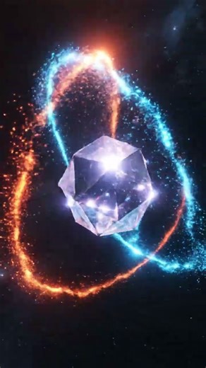 Glowing Particle Rings to Single Point | Satisfying CGI