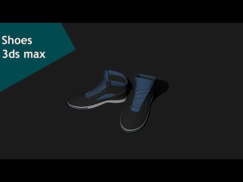 Modeling Shoes 3ds max tutorial part - 1