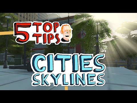 How to build an efficient subway or metro - 5 Top Tips for Cities: Skylines