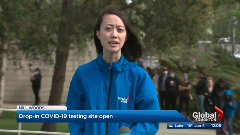 Inside Edmonton’s walk-in COVID-19 testing clinic