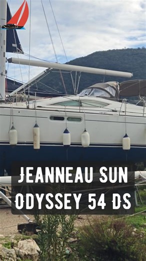 Look Boat on Instagram: "The Jeanneau Sun Odyssey 54 DS (2005) is a true bluewater cruising yacht that blends elegant design, solid performance, and remarkable onboard comfort. With its powerful 100 hp Yanmar engine, dual helm stations, and furling sails, it offers reliable handling for both coastal and offshore passages. The yacht features a robust GRP hull, CE Category A certification, and upgraded electrical systems, including solar panels, Victron MPPT, new batteries (2024), inverter, and a