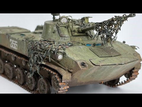 Paint Russian ARMOUR BMD 2 1/35 #hobbyboss #soviet