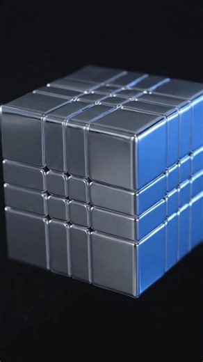 4x4 mirror cube #rubikscube #cubeconversation #youtubeshorts #cubing#youtube#cubesolving#viralshort