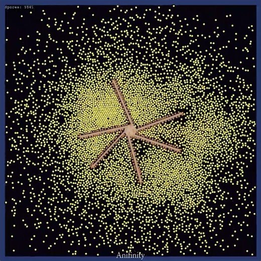 Spinning Blade VS An Army of Sand Particles ⚔️ #shorts #physics