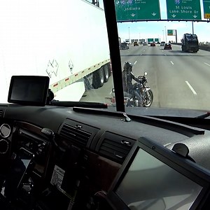 46M views · 1.2M reactions | This truck driver helped a stranded motorcyclist get to safety, what a hero!  | LADbible | Facebook