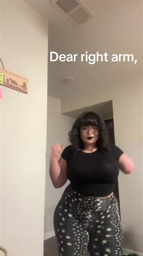 Embracing Dance with My Right Arm