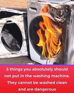 5 things you absolutely should not put in the washing machine 👇 | Grandma Recipe Secrets