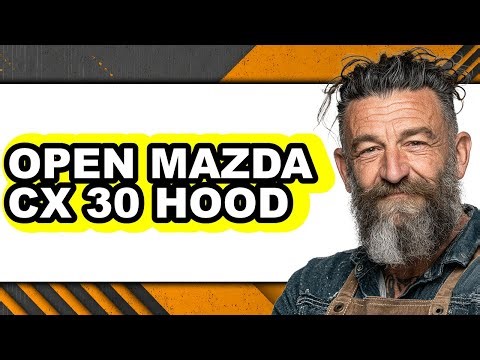 How to Open Mazda CX-30 Hood (Full Guide)
