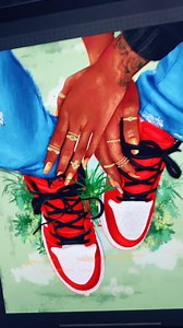 Digital art inspired by iconic shoe brands