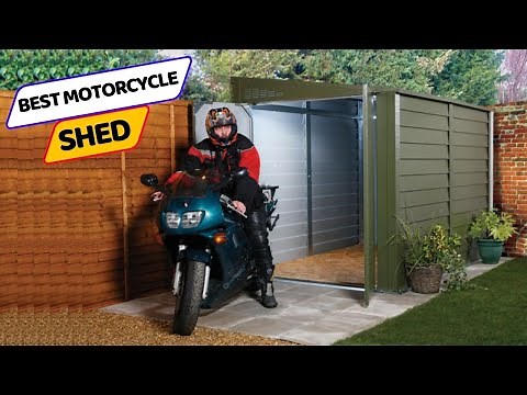 Best Motorcycle Shed in 2023 | Top 5 Motorcycle Sheds Review!
