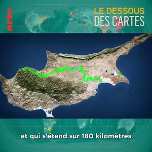 🇨🇾 Avant son indépendance en 1960, Chypre a connu plusieurs périodes de domination : byzantine, ottomane, vénitienne, britannique et grecque. Depuis 1974, sa partie nord est occupée par la Turquie et une "ligne verte", sous contrôle de l’ONU, sépare l’île en deux. Retour sur l'histoire mouvementée de cette île méditeranéenne. Pour voir l'épisode en entier ➡️ bit.ly/DDC_Chypre | Le dessous des cartes