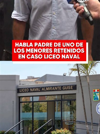 #EdiciónMediodía Habló el padre de uno de los 10 alumnos del Liceo Naval retenidos tras la agresión sexual a un estudiante en San Borja. El apoderado sostuvo que el ataque ocurrió en medio del alboroto y que a los menores «se les fue de las manos», aunque admitió que los responsables deben asumir las consecuencias de la ley. [Mira el noticiero completo y 100% GRATIS -Solo Perú- en tvGO] [Link en la BIO ↑]