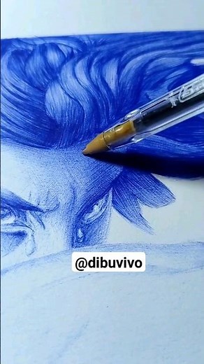 Dibujando La Ultima Lagrima De Lucifer con Boligrafo #drawing #pen #art #viral #shorts #suscribete