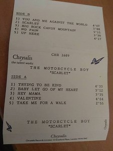 The Motorcycle Boy - Scarlet