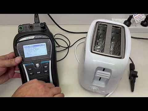 Class 1 Current Leakage Test Using Metrel Appliance Tester