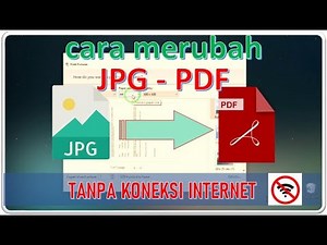 How to Convert JPG To PDF Without Internet Connection | How To Change JPG to PDF Without Internet