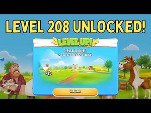 Level 208 Unlocked in Hay Day 🎉 | 2x XP Truck Orders + Boosters