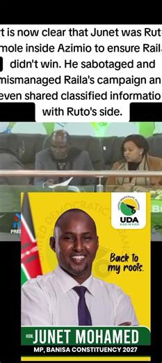 Junet Mohamed: Betrayal in Raila Odinga’s Campaign