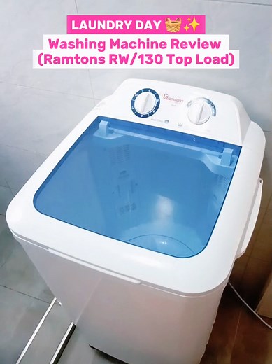 Laundry Day with Ramtons RW/130 Washing Machine Review