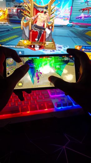 Fire Gaming Keyboard | ⌨️🖱️📱Mix Pro Geek Gamer #freefire#mixpro#geekgamer#keyboardmouse