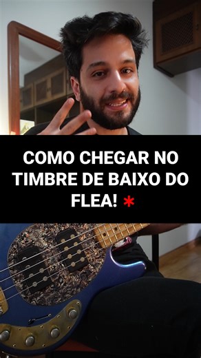 Lauro Mohallem on Instagram: "Como chegar no timbre de baixo do Flea: 1 - tocar com bastante pegada 2 - baixo com humbucker na ponte e cordas novas 3 - criar uma cadeia de sinal com: compressor, overdrive, envelope filter e uma simulação de GK"