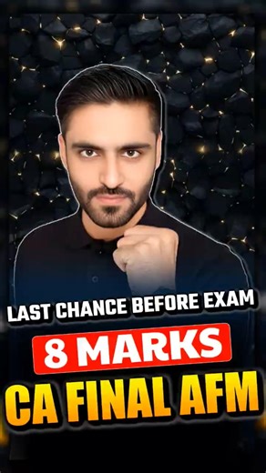 CA Final AFM Important Questions May 26