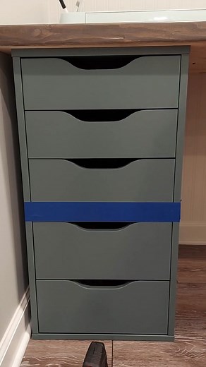 DIY Metal Label Holders for Ikea Alex Drawers