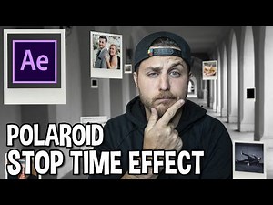 Polaroid Stop Time Effect - After Effects 3D Camera Tracking Tutorial