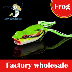 [Hot Item] Rubber Fishing Lures Savage Gear Hop Popper Diving Original Scum Best Soft Plastic Frog
