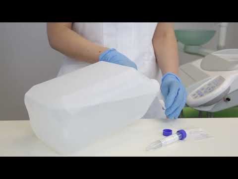 Water testing kit for dental unit waterlines