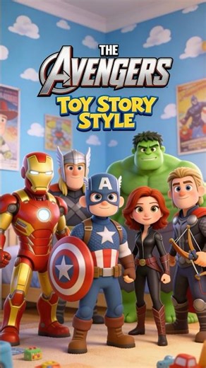 The Avengers Musical Theme but It’s Toy Story PIXAR Style