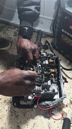 testing solenoid transmission work